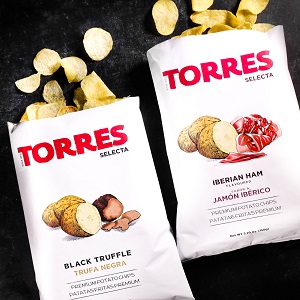 Torres Selecta Black Truffle Premium Potato Chips