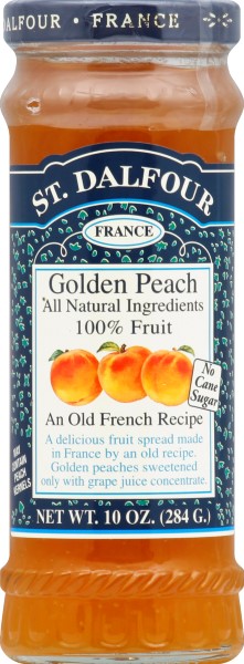 St. Dalfour 100% Fruit Spread Golden Peach