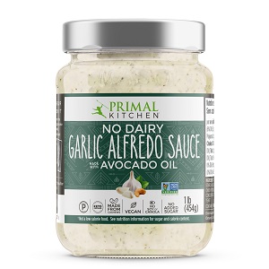 Primal Kitchen No Dairy Garlic Alfredo Sauce made with Avocado Oil