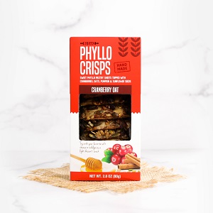 Nu Bake Phyllo Crisps Cranberry Oat