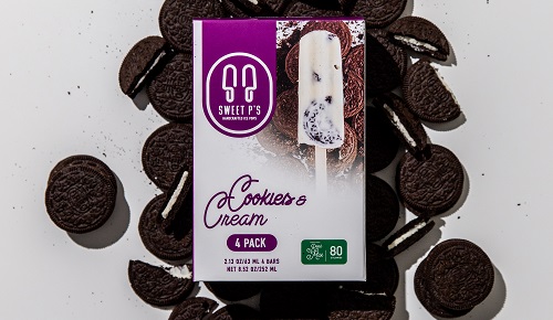 Sweet P's Ice Pops Cookies & Cream