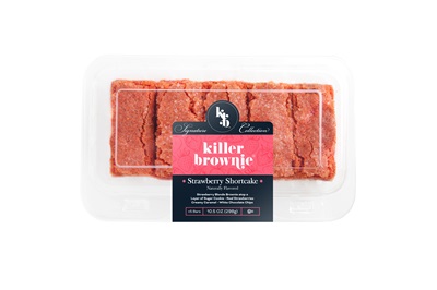 Killer Brownie® Strawberry Shortcake Bars