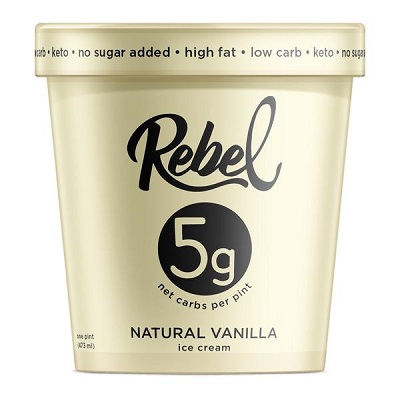 Rebel Natural Vanilla Ice Cream