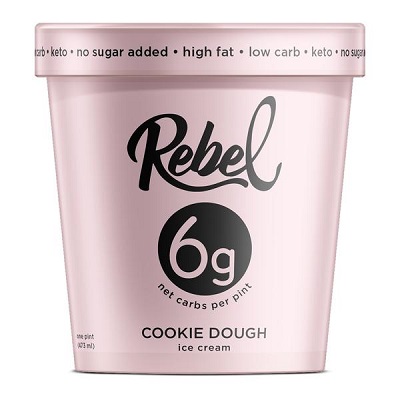Rebel Cookie Dough Ice Cream