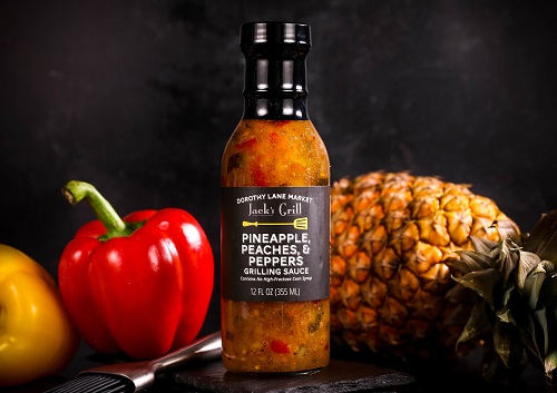 Jack's Grill Pineapple Peaches and Peppers Grilling Sauce