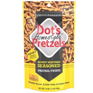 Dot's Homestyle Pretzels - Honey Mustard Seasoned Pretzel Twists