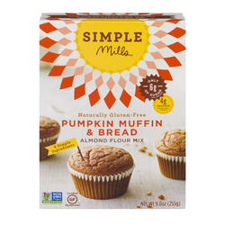 Simple Mills Gluten Free Pumpkin Muffin Mix