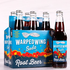 Warped Wing Soda Co Root Beer 6pk Bottles