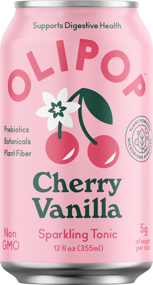 Olipop Cherry Vanilla Sparkling Tonic