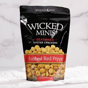 Wicked Minis Crushed Red Pepper Seasoned Oyster Crackers