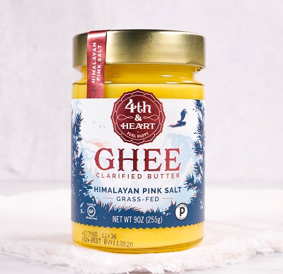 4th & Heart Ghee Clarified Butter Himalayan Pink Salt
