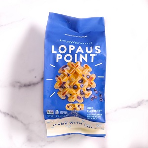 Lopaus Point Wild Blueberry Waffles