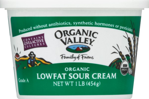 Organic Valley Lowfat Sour Cream