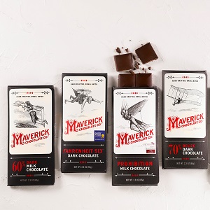 Maverick 70% Belize Dark Chocolate Bar