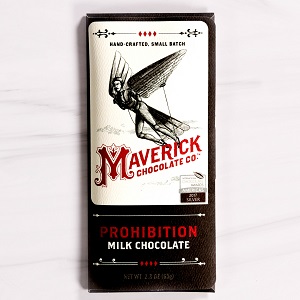 Maverick Prohibition Milk Chocolate Bar