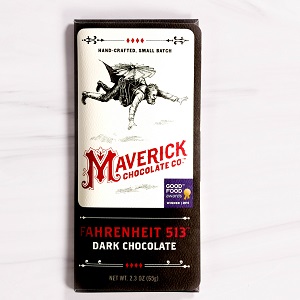Maverick Fahrenheit 513 Dark Chocolate Bar