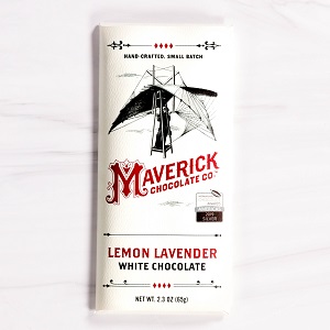 Maverick Lemon Lavender White Chocolate Bar