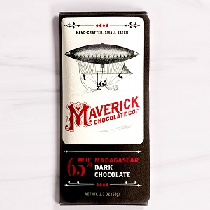 Maverick 65% Madagascar Dark Chocolate Bar