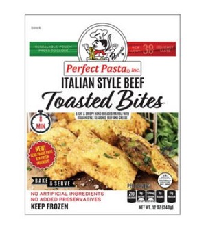 Perfect Pasta Toasted Italian Style Beef Ravioli Bites